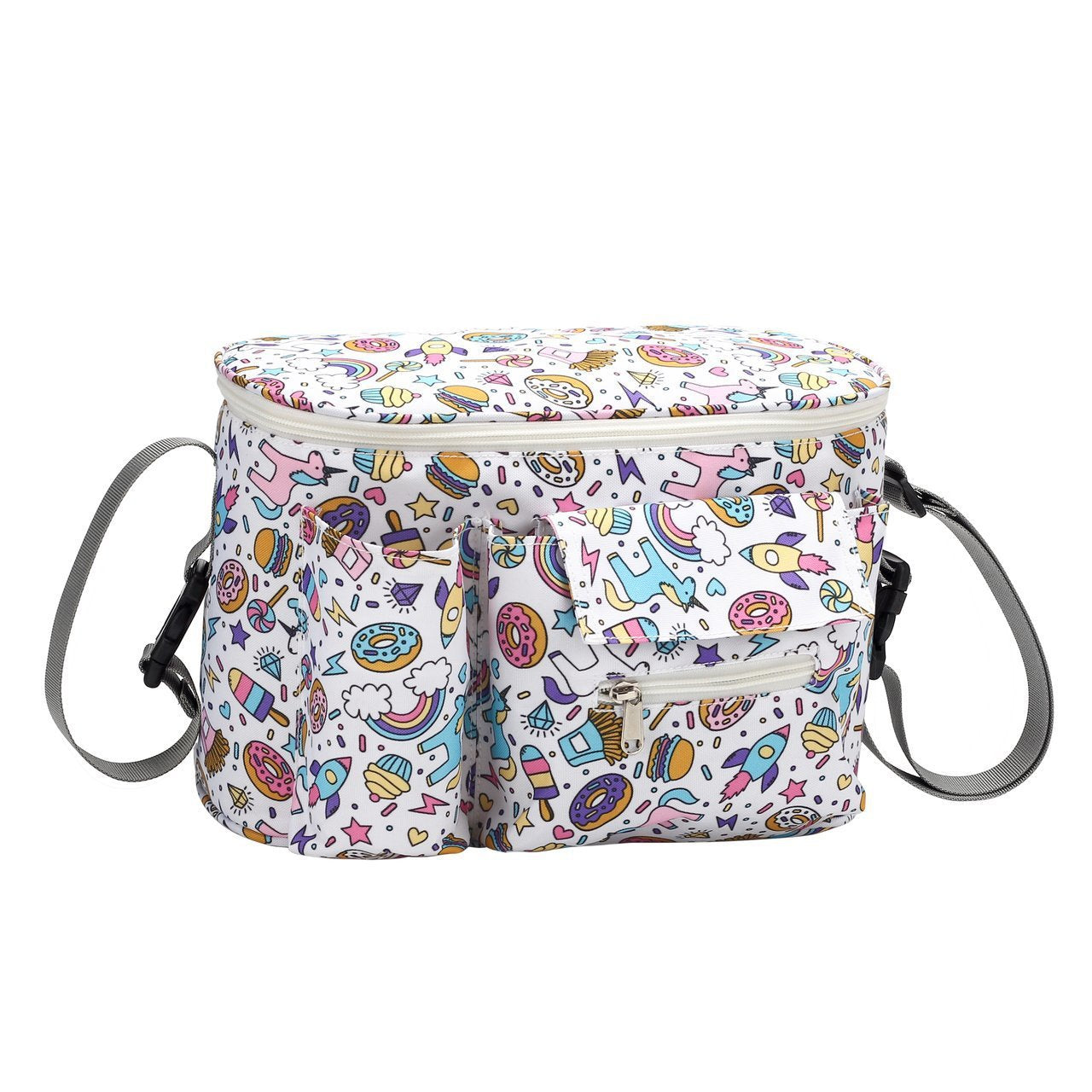 Mommy bag fashionable and lightweight baby stroller bag multifunctional stroller storage bag outdoor mother and baby bag wholesale
