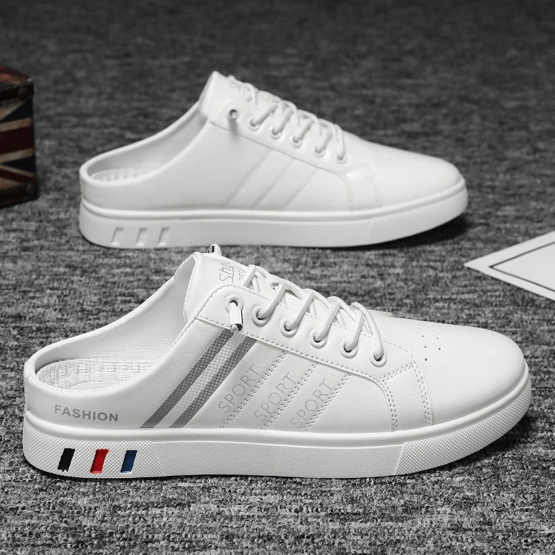 Spring New Casual Shoes Extra Large Men's Sneakers Trendy Breathable White Shoes Men's Sports Shoes Low Top
