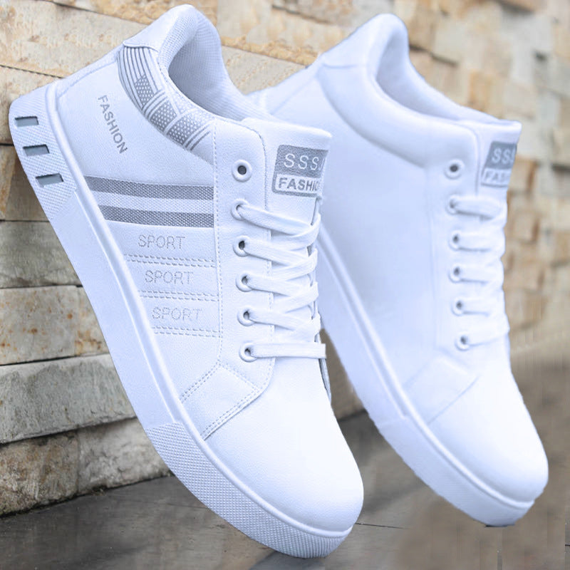 Spring New Casual Shoes Extra Large Men's Sneakers Trendy Breathable White Shoes Men's Sports Shoes Low Top