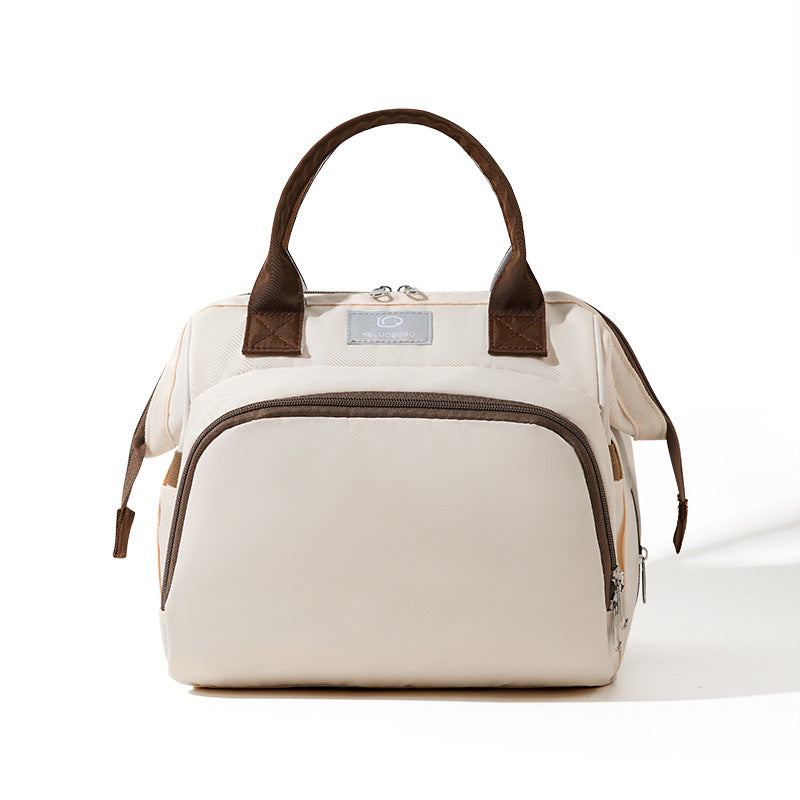2025 new model mother bag medium size portable large capacity mother and baby bag for going out with baby bottle insulation storage mother bag