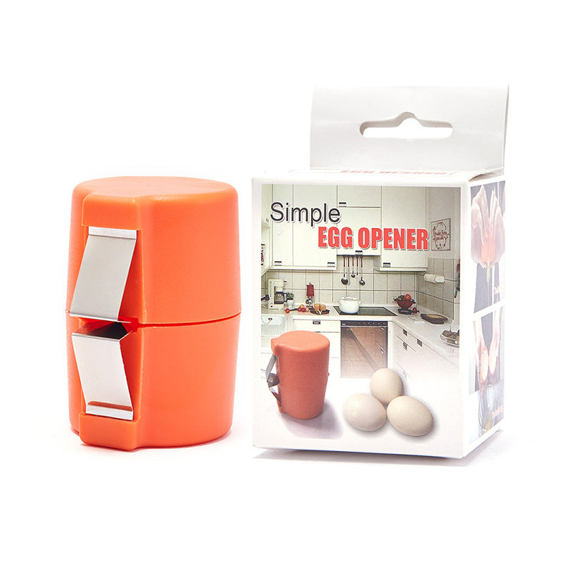 Manufacturer's spot egg shell opener portable kitchen mini egg opener anti-crumb egg beater sheller