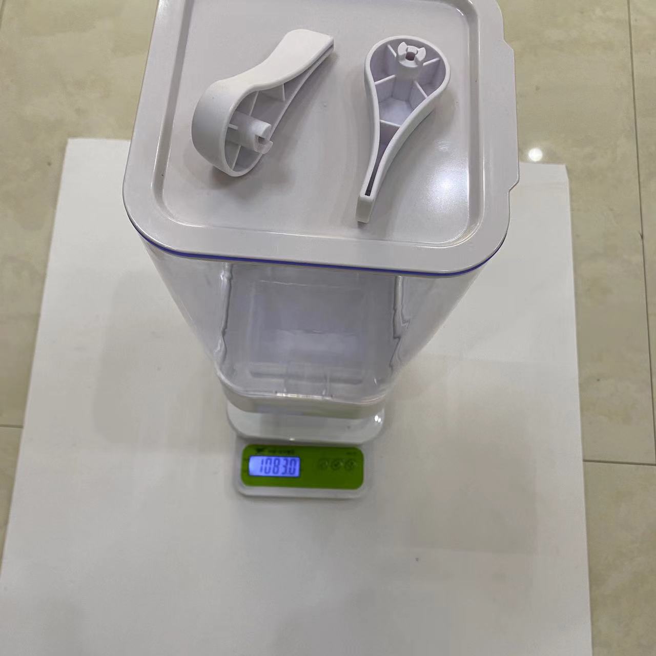 Kitchen cereal dispenser Cereal dispenser 5.5L cereal machine food grain storage jar cereal machine