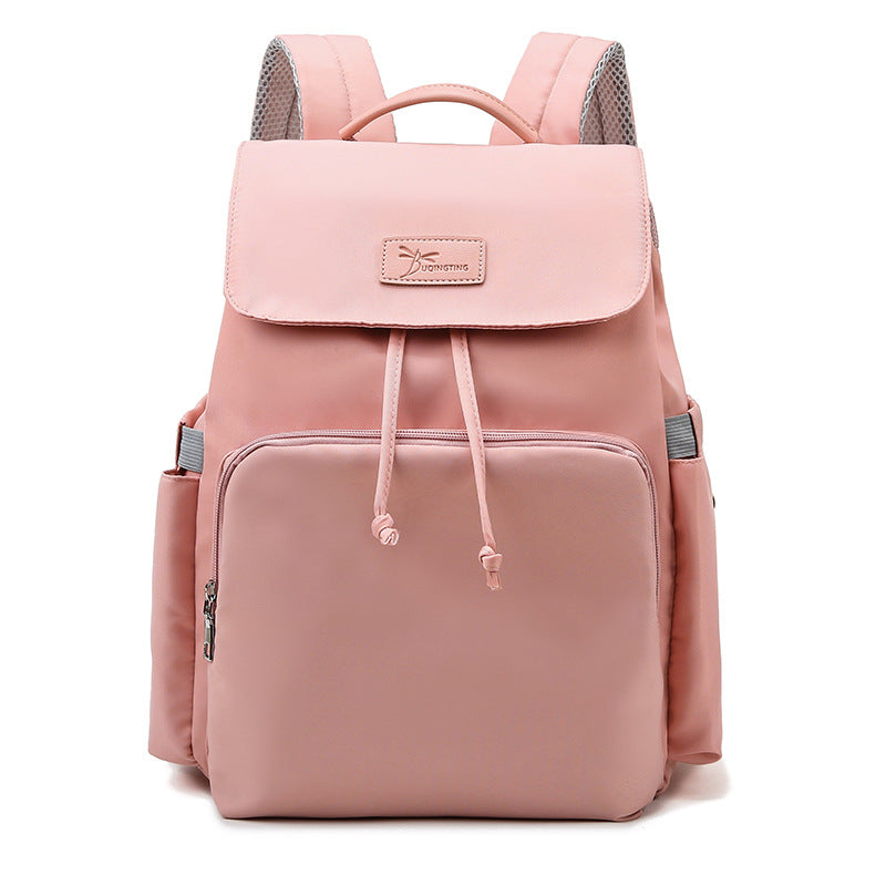 New style mommy bag double shoulder fashionable multifunctional travel bag mommy bag maternity bag dry and wet separation mother and baby bag