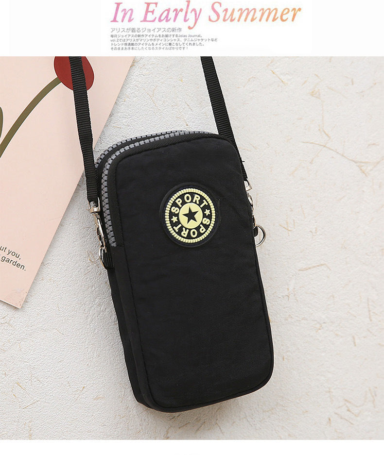 【Manufacturer wholesale】Spring and summer new fashion simple Japanese and Korean new mobile phone bag crossbody bag coin purse women's bag