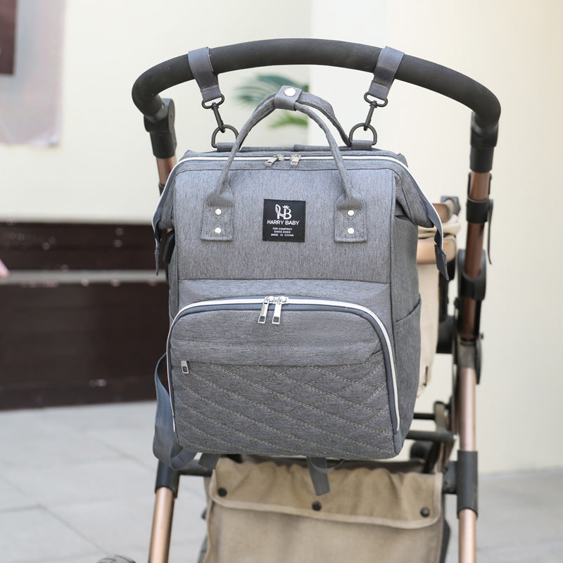 New fashion backpack mommy bag cross-border wholesale large capacity mother and baby travel backpack water-proof mother and baby bag