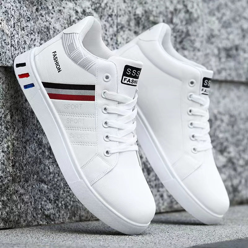 Spring New Casual Shoes Extra Large Men's Sneakers Trendy Breathable White Shoes Men's Sports Shoes Low Top