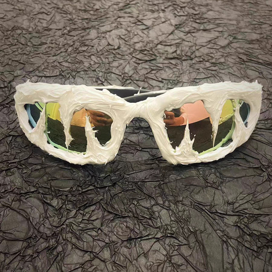 Cross-border Popular Halloween American Dark Abigail Epoxy Sunglasses