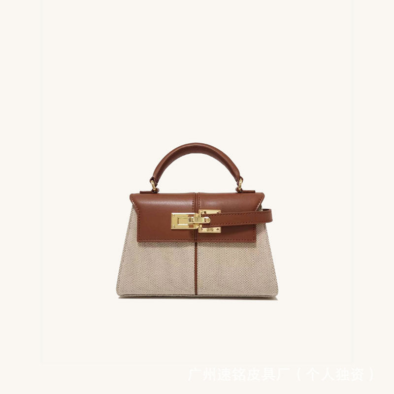 [Cross-border supply] JW PEI trapezoidal bag, Kelly bag, crossbody bag, niche handbag, small square bag, shoulder bag