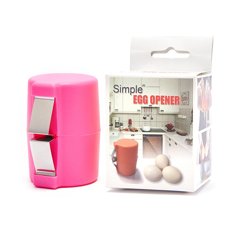 Manufacturer's spot egg shell opener portable kitchen mini egg opener anti-crumb egg beater sheller