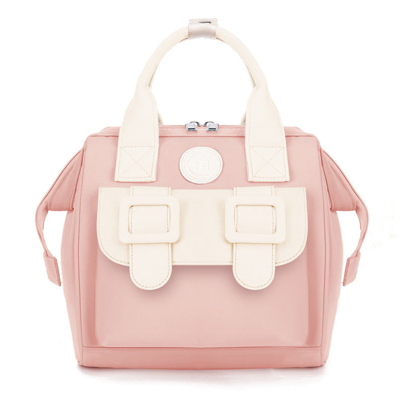 New mini mommy bag with three carrying modes Multifunctional mother and baby bag Cute and compact Large capacity mommy bag