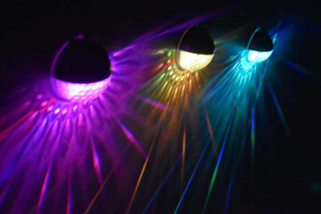 Hot selling solar step lights, waterproof garden lights, decorative wall lights, railings, staircase lights, source factory