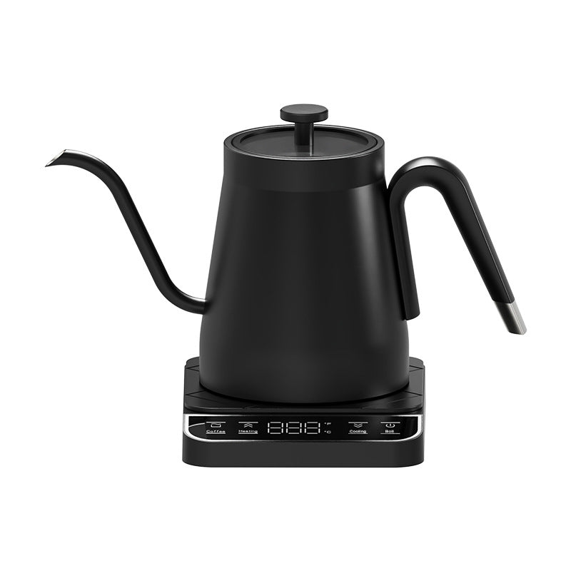 Special mold direct supply cross-border smart electric kettle slender mouth gooseneck temperature control hand brewing coffee pot constant temperature kettle
