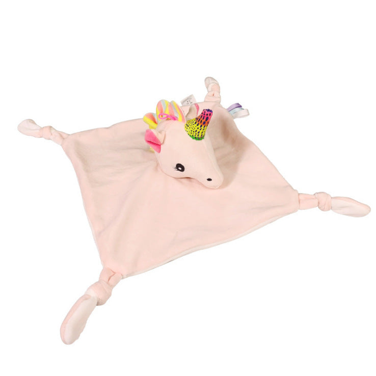 BBSKY baby soothing towel doll elephant doll soothing towel plush handkerchief toy wholesale portable toys