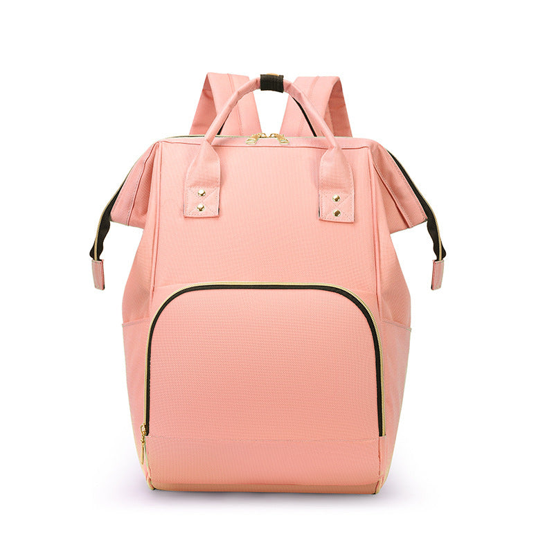 Mommy bag factory direct sales fashionable portable mother and baby bag for going out large capacity bottle insulation multi-pocket backpack mommy bag