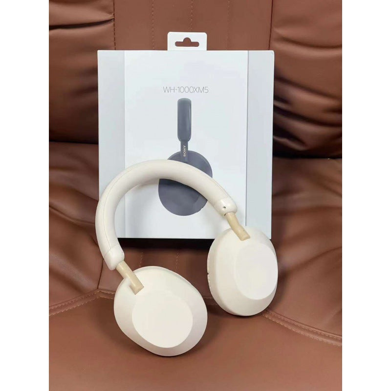 Cross-border spot WH-1000XM5 head-mounted Bluetooth headset full-ear wireless call headset game low latency