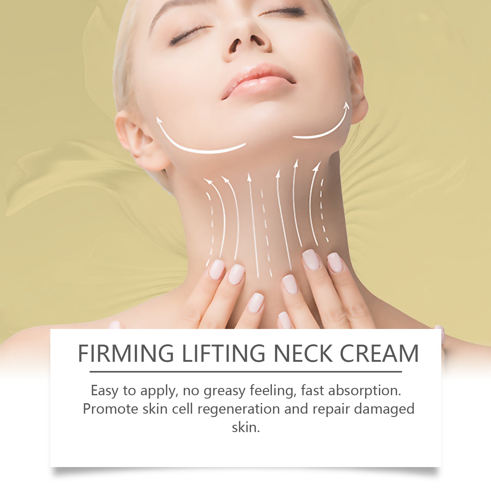 Neck Firming Roller Cream Improves, lifts, and reduces neck lines. Moisturizing, nourishing, and easily absorbed hydrating roller cream.
