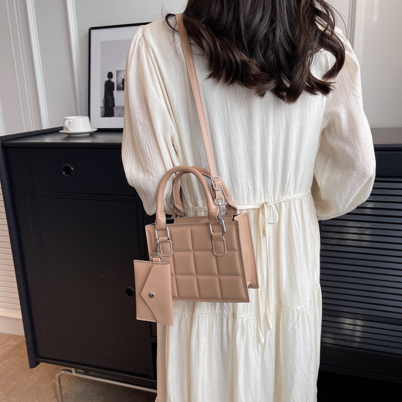 Small handbag  spring new popular new style fashion casual retro shoulder crossbody small square bag