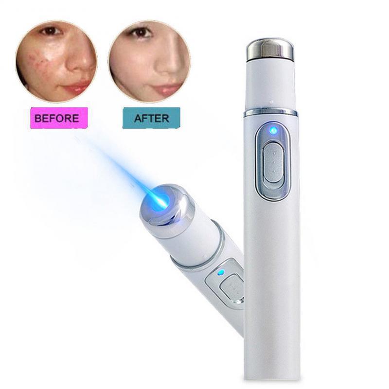 Blue light acne pen KD-7910 eye massager eye bags dark circles eye massage stick beauty eye instrument blue light acne removal