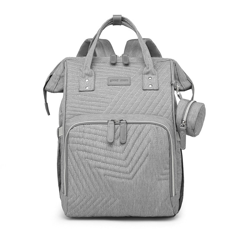 Cross-border mommy bag new European and American style fashionable multifunctional mother and baby bag hot sale large capacity mommy bag