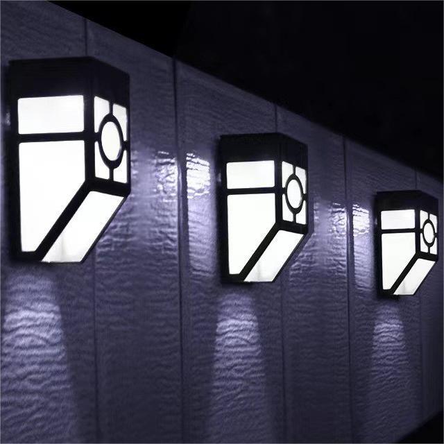 Hot selling solar step lights, waterproof garden lights, decorative wall lights, railings, staircase lights, source factory