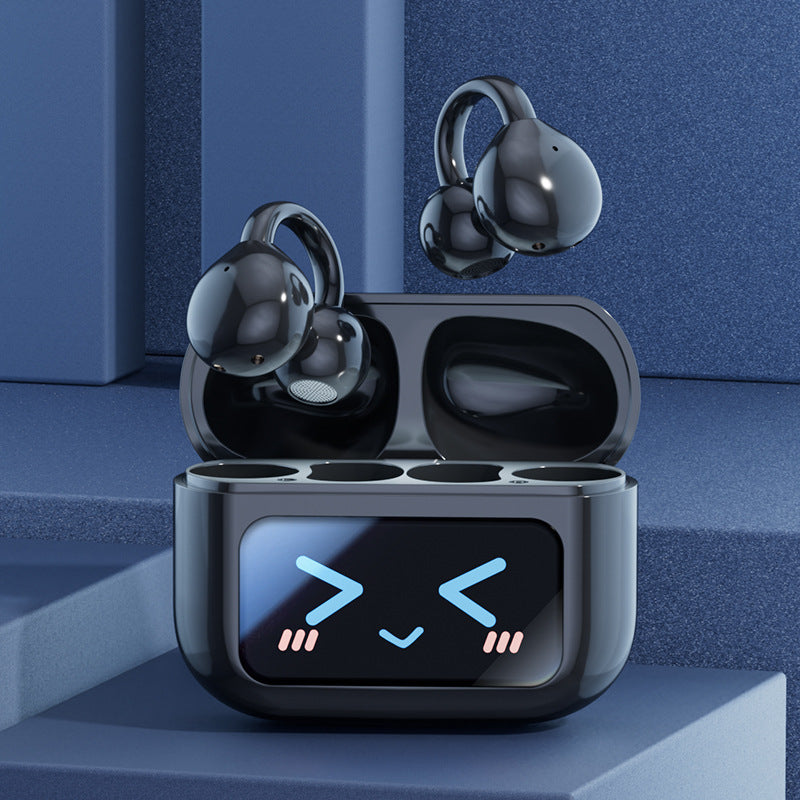 M100 cross-border touch screen with screen ear clip Bluetooth headset with good sound quality and large battery wireless headset wholesale