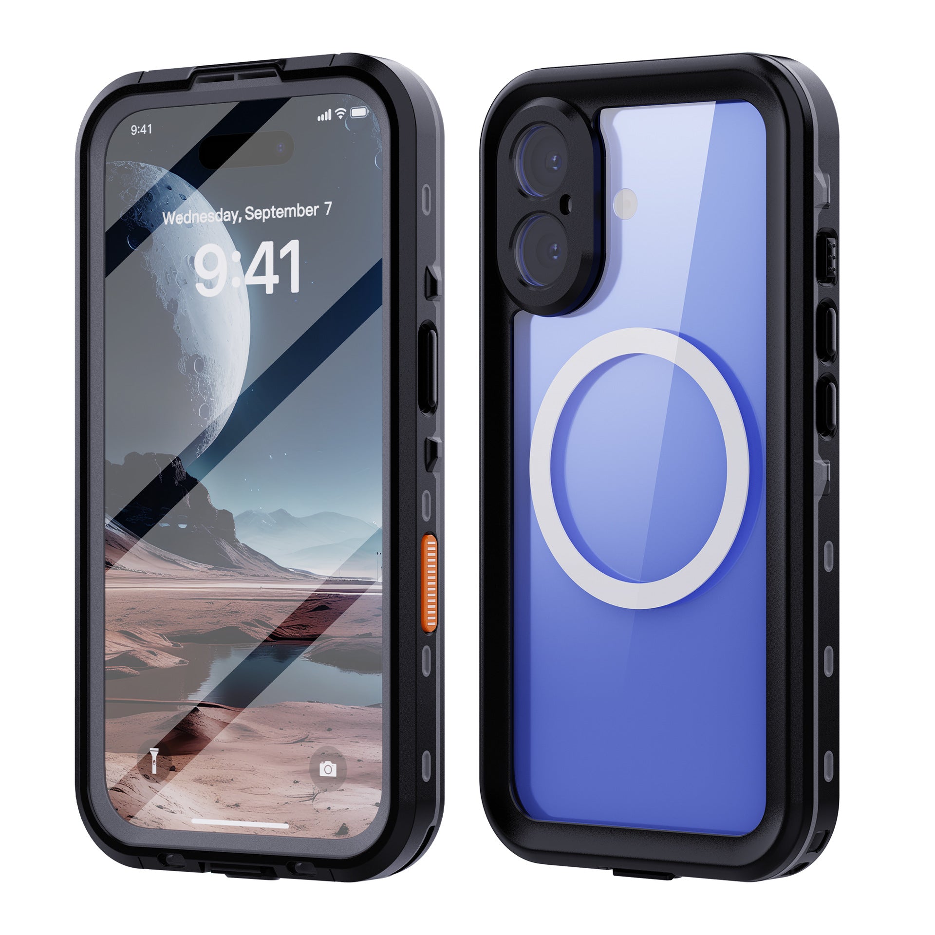 cross-border new products suitable for Apple 16 mobile phone waterproof case iphone16 waterproof and anti-fall outdoor protective case