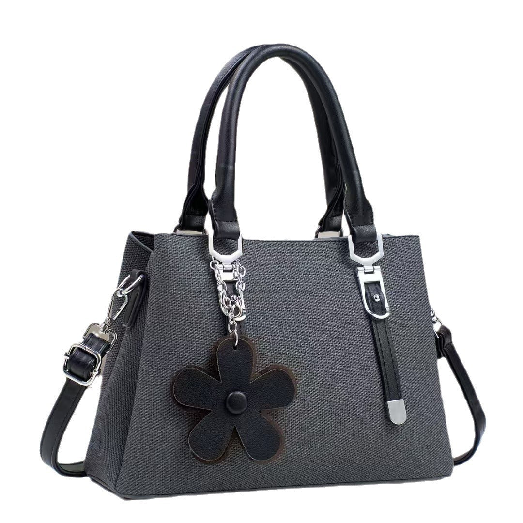 New style handbags are fashionable, simple and stylish, with large capacity and exquisite accessories, and are available for cross-border delivery.