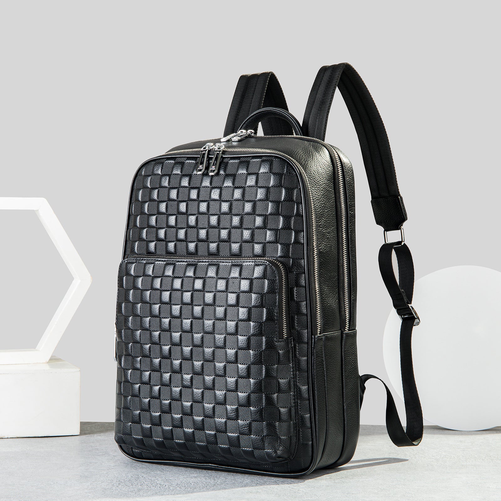 Marant genuine leather men's backpack cowhide backpack men's bag high-end business computer backpack collection men