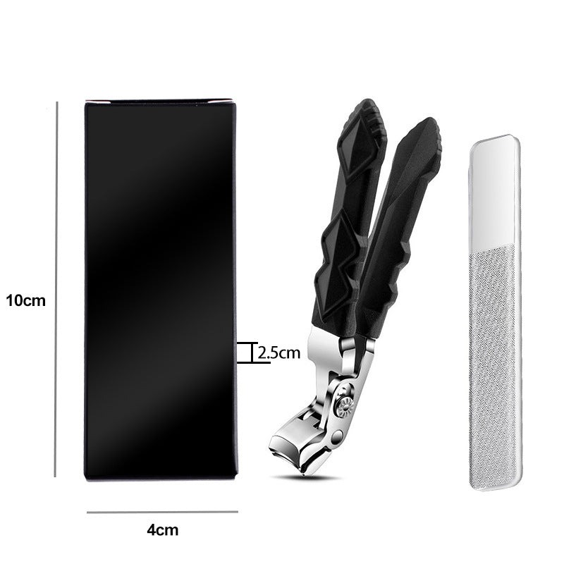 New style elbow nail clippers stainless steel long handle nail scissors large opening grip manicure nippers pedicure toenail nippers