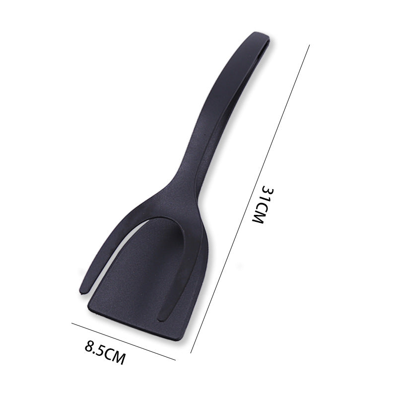 Nylon steak spatula can withstand high temperature, can be used as a shovel and clamp, two-in-one steak spatula, food clamp, baking gadget manufacturer