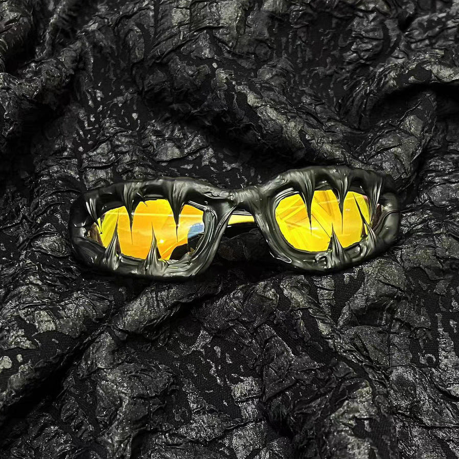 Cross-border Popular Halloween American Dark Abigail Epoxy Sunglasses
