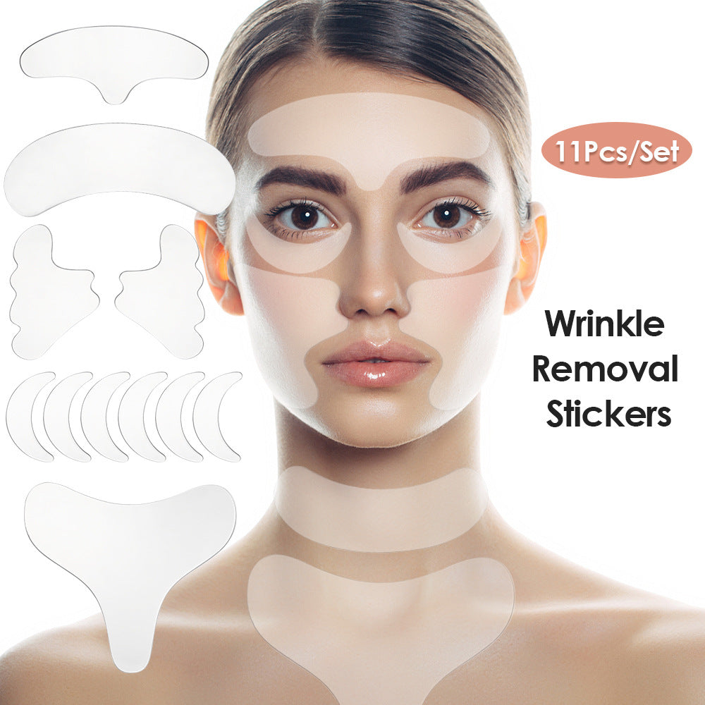 AliExpress wholesale anti-wrinkle patch set neck patch chest patch neck patch anti-aging cheek chin lifting wrinkle removal patch
