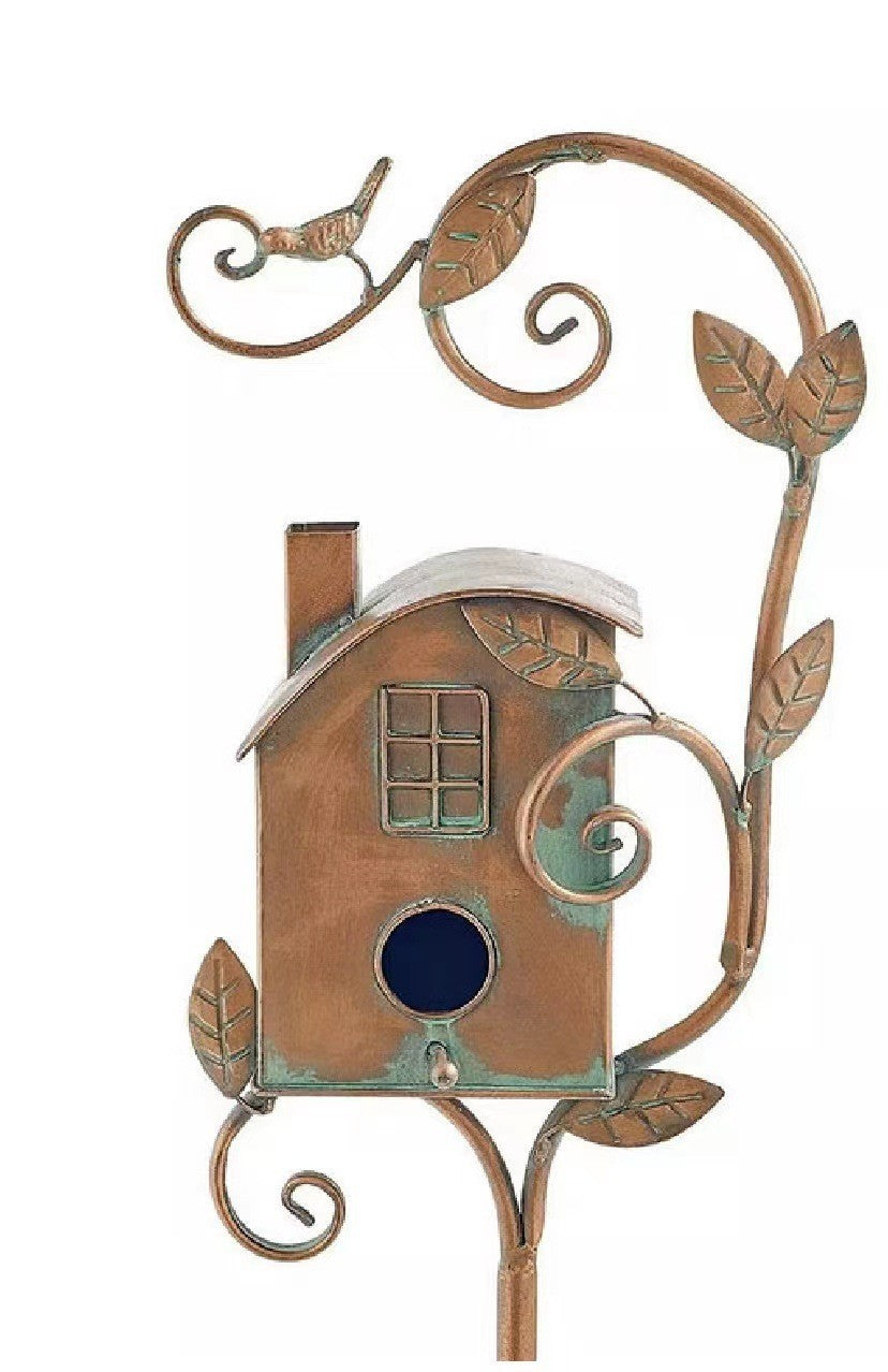 Spot bird house bracket independent stand metal birdhouse  bird nest courtyard decoration outdoor bird house garden ornaments