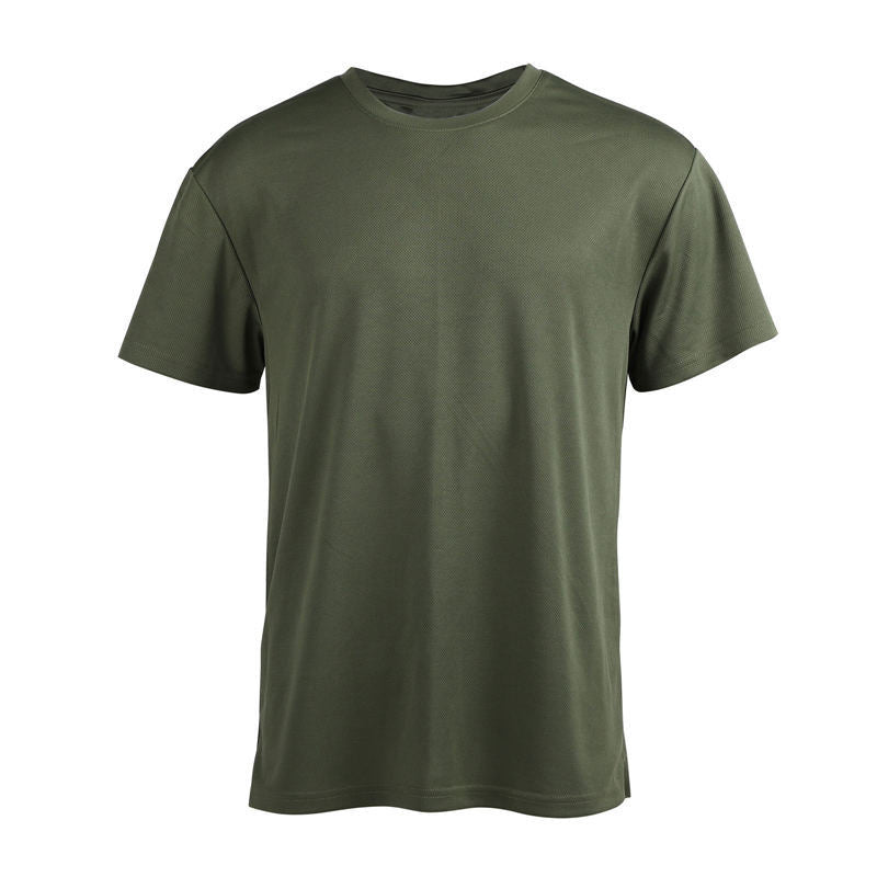 European size short-sleeved T-shirt advertising shirt digital printing embroidered logo perspiration breathable sports quick-drying outdoor clothing manufacturers