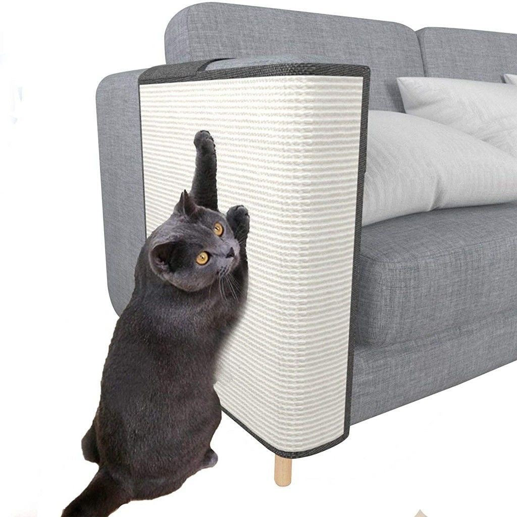 Cat scratching mat vertical sisal mat does not shed chips wear-resistant anti-scratch stickers anti-cat protective sofa artifact cat toy cat scratching board