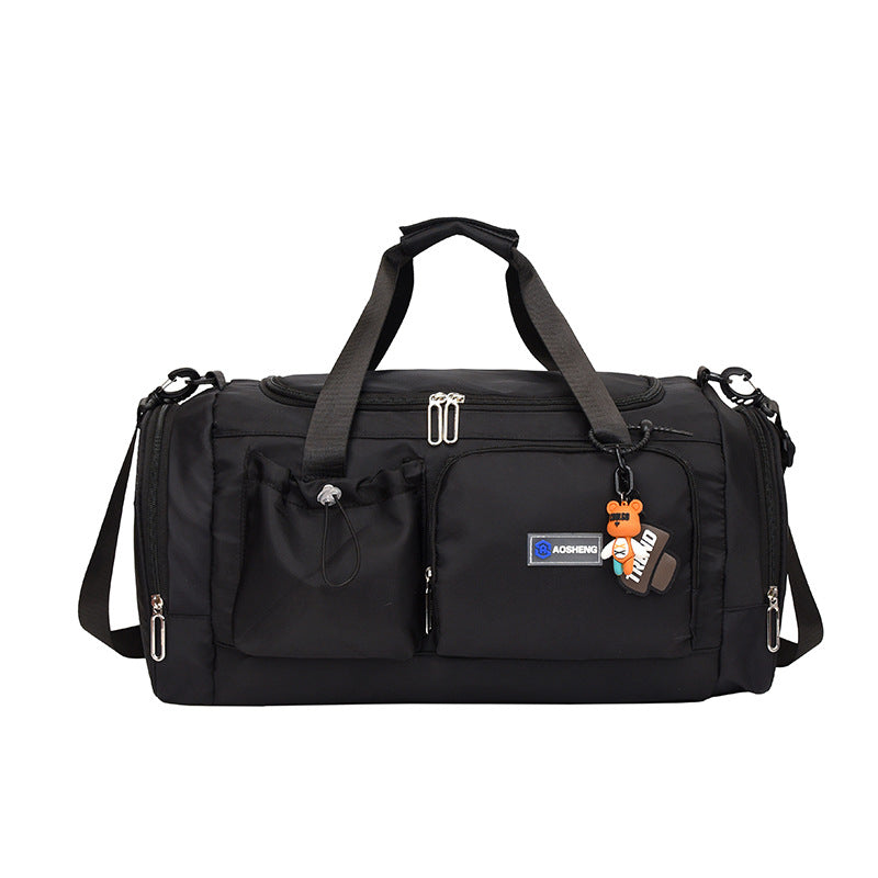 Travel bag women's bag fashionable one-shoulder crossbody handbag large capacity travel bag women can board the plane short-distance business trip luggage bag