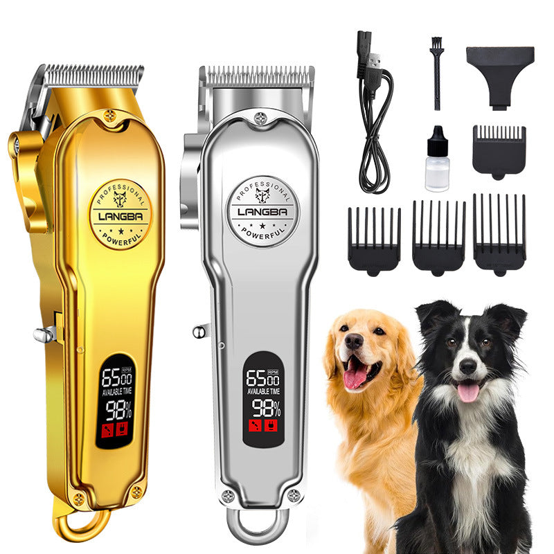 hot selling pet electric clippers dog shaver scissors hair trimmer cross-border pet electric clippers
