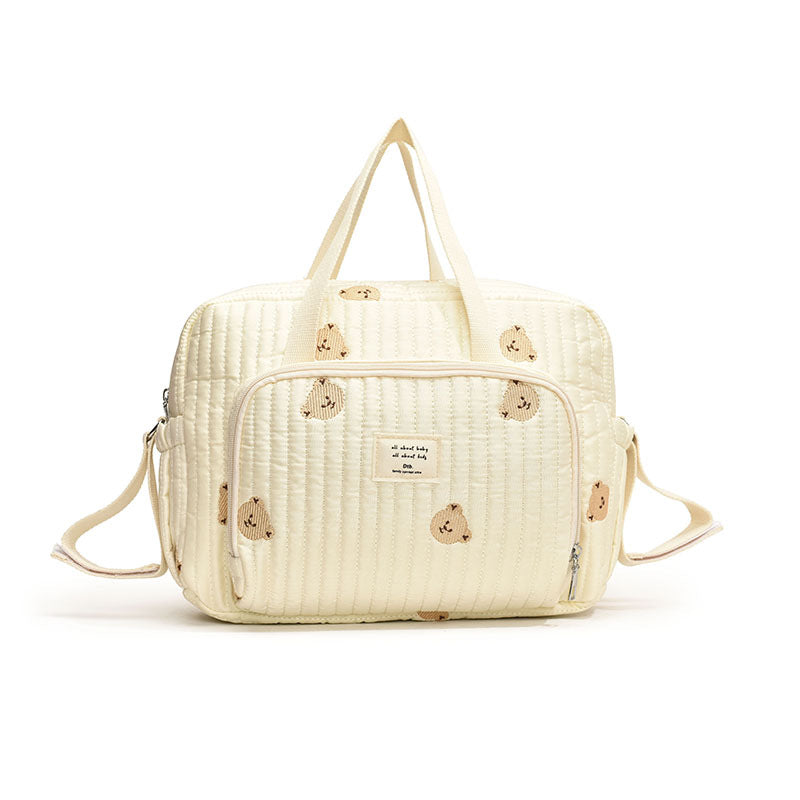Korean version of mommy bag large size one-shoulder handbag mommy bag out of high value portable large capacity mother and baby bag women's bag