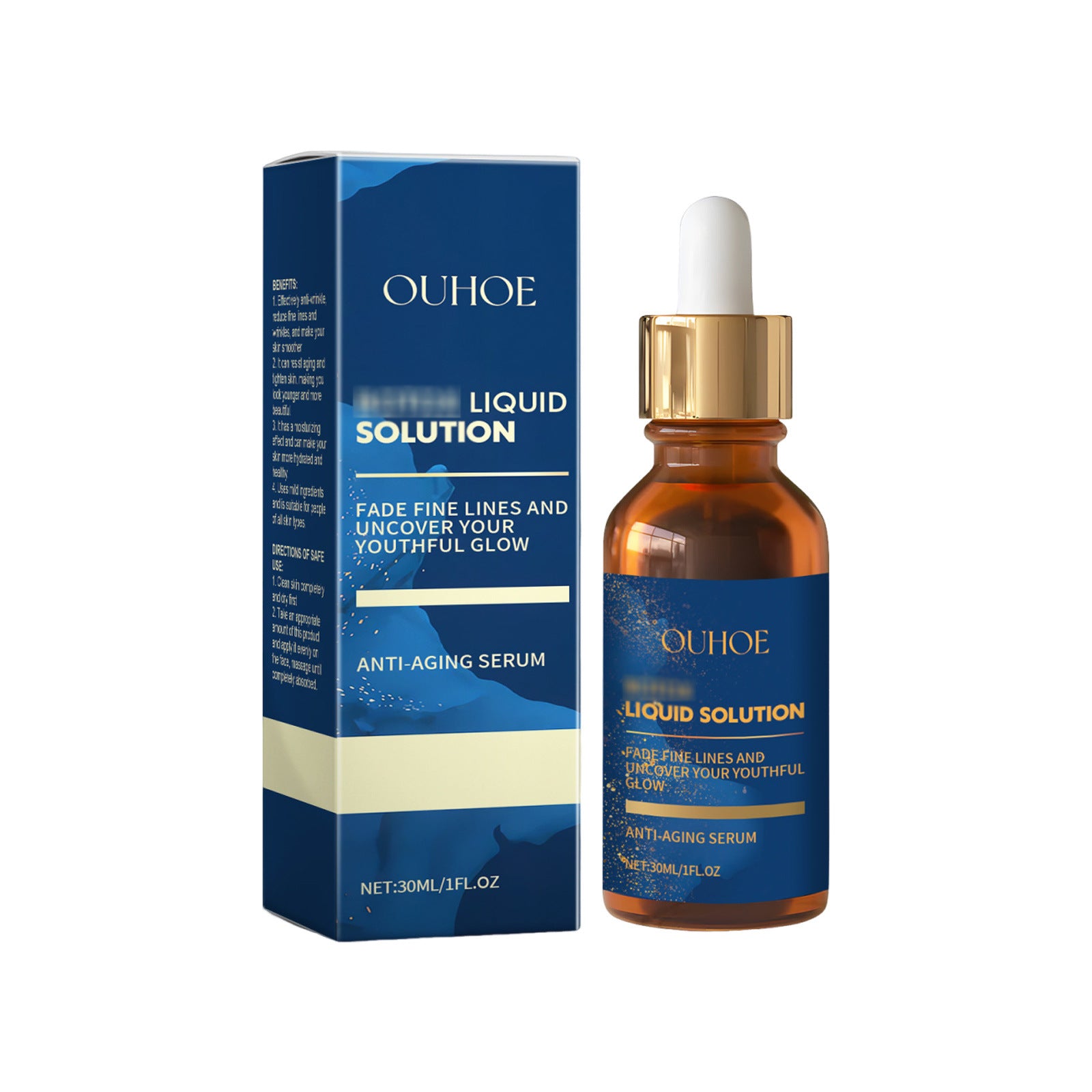 OUHOE Facial Moisturizing Essence Softens and brightens facial skin Gently nourishes and hydrates skin care essence