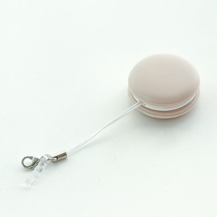 Macaron mobile phone screen wipe clean glasses wipe camera lens wipe deerskin cloth cleaning tool pendant