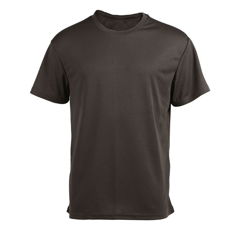 European size short-sleeved T-shirt advertising shirt digital printing embroidered logo perspiration breathable sports quick-drying outdoor clothing manufacturers