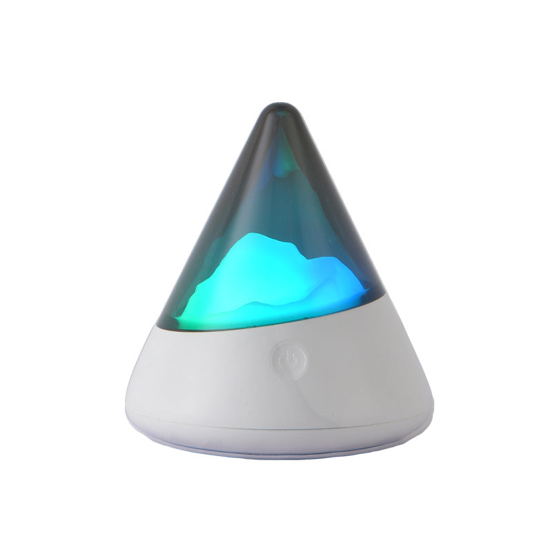 Cross-border USB water ripple night light live atmosphere light gift bedroom bedside table lamp couple fun light supplies