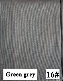 New bamboo fiber jersey elastic breathable ribbed knitted scarf women's solid color soft striped headscarf pit stripes