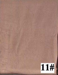 New bamboo fiber jersey elastic breathable ribbed knitted scarf women's solid color soft striped headscarf pit stripes